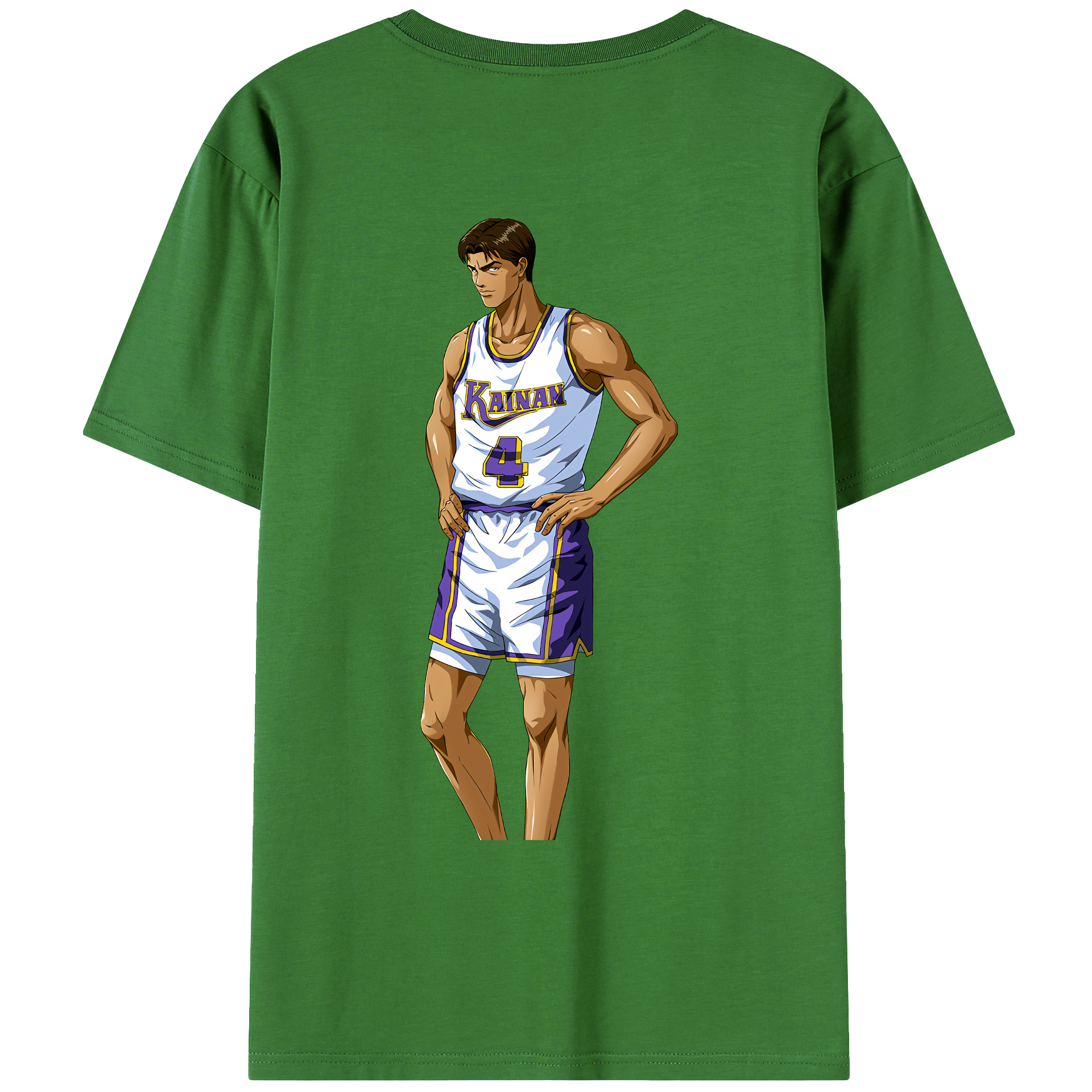 SLAM DUNK／スラムダンク レディース半袖Tシャツ(バックプリント)